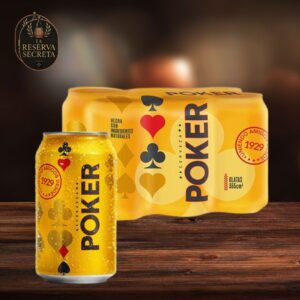 Cerveza Lata Six Pack POKER 330 ml