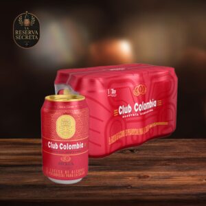 Cerveza Lata Six Pack CLUB COLOMBIA ROJA 330 ml