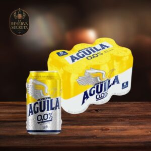 Cerveza Lata Six Pack AGUILA CERO 330 ml