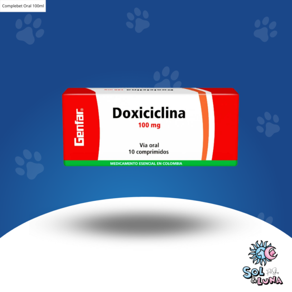 Doxiciclina 100ml X Unidad
